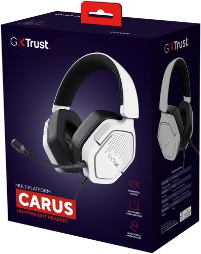 Trust GXT492W Carus Headset Wit - 8