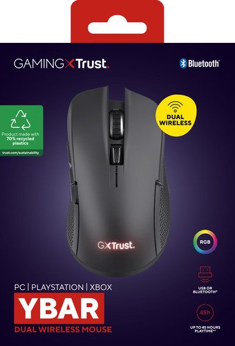 Trust GXT931 Ybar Multi Wireless Mouse - 8