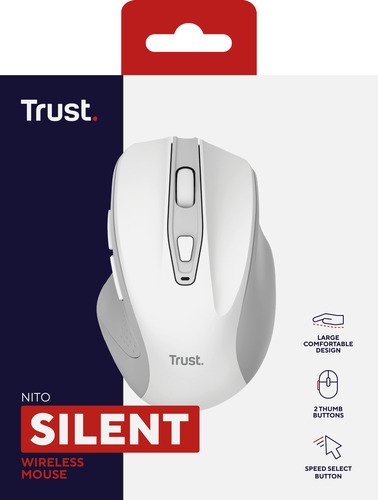 Trust Nito Silent Wireless Mouse Blanc - 8