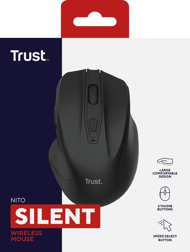 Trust Nito Silent Wireless Mouse Noir - 8