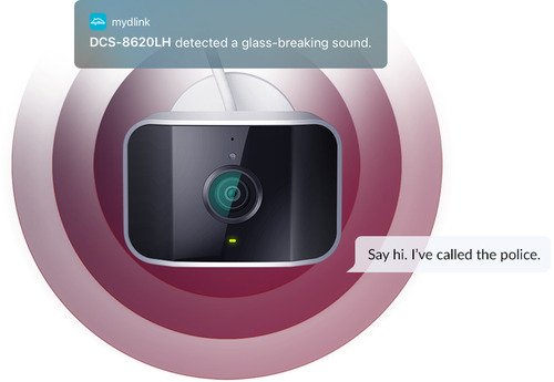 D-Link 2K QHD Outdoor Wi-Fi Camera - 8