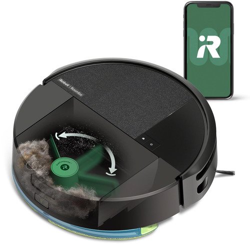 iRobot Roomba 205 Combo Dust Compactor Zwart  - Tweedekans - 2
