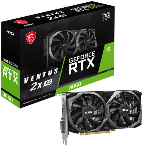 MSI GeForce RTX 3050 Ventus 2X XS 8G - 5