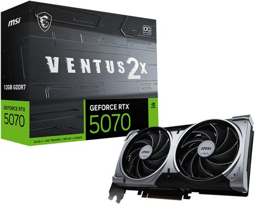 MSI GeForce RTX 5070 Ventus 2X OC 12GB - 1
