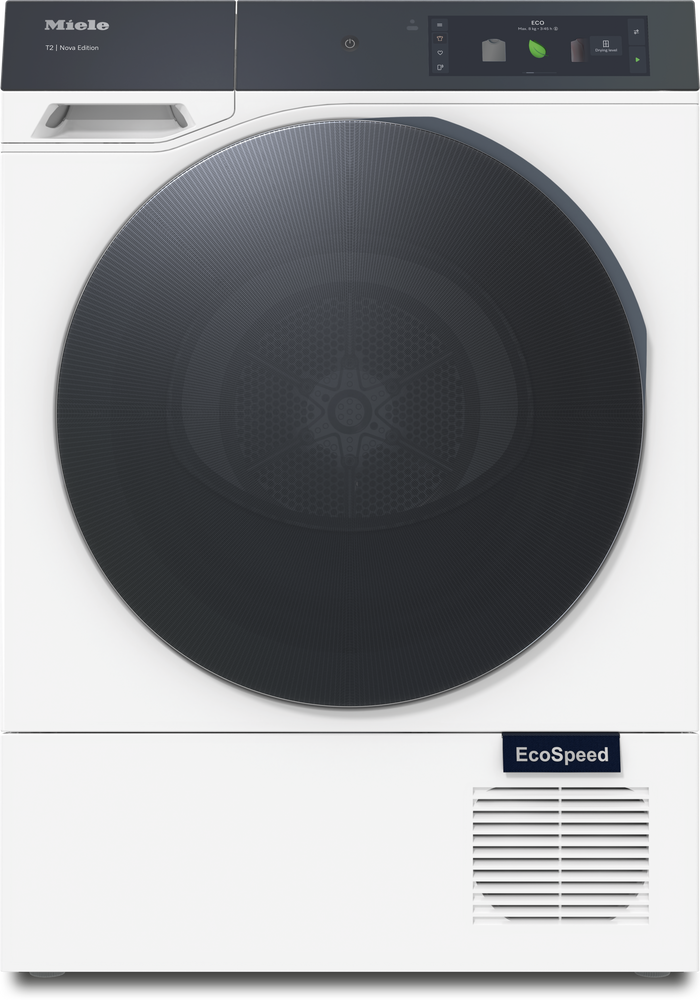 Miele TQ 1000 WP Excellence EcoSpeed & Wash2Dry & SteamFinish Warmtepompdroger Wit