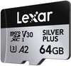 Lexar microSDXC Silver Plus UHS-1 64GB V30 - 1