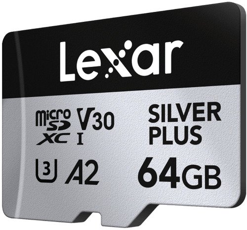 Lexar microSDXC Silver Plus UHS-1 64GB V30 - 1