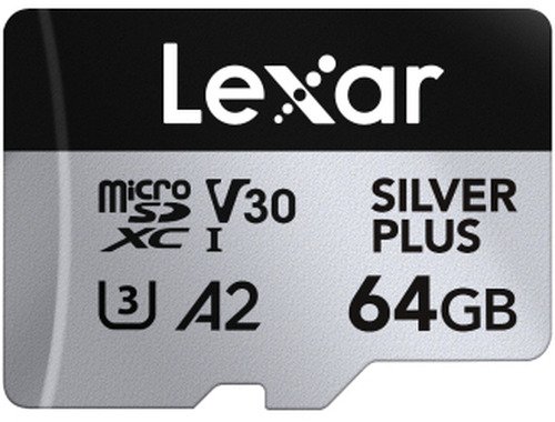 Lexar microSDXC Silver Plus UHS-1 64GB V30 - 2
