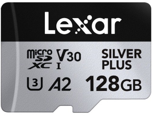 Lexar microSDXC Silver Plus UHS-1 128GB V30 - 1