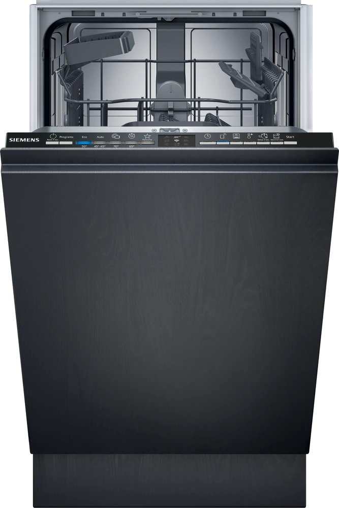Siemens SR61HX16KE vaatwasser - smalle 45 cm brede inbouw vaatwassers, 46 dB en volledig geintegreerd zuinig energieklasse E afwasmachine | 4242003942