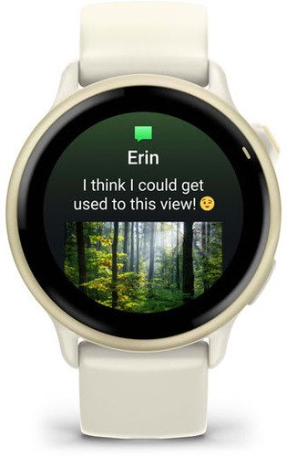 Garmin VivoActive 6 Bone/Lunar Gold - 3