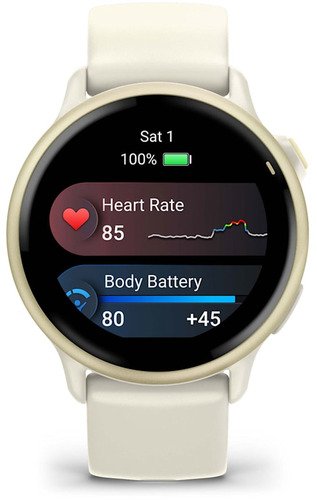 Garmin VivoActive 6 Bone/Lunar Gold - 8