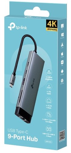 TP-Link UH9120C USB Type-C 9-in-1 Hub - 4