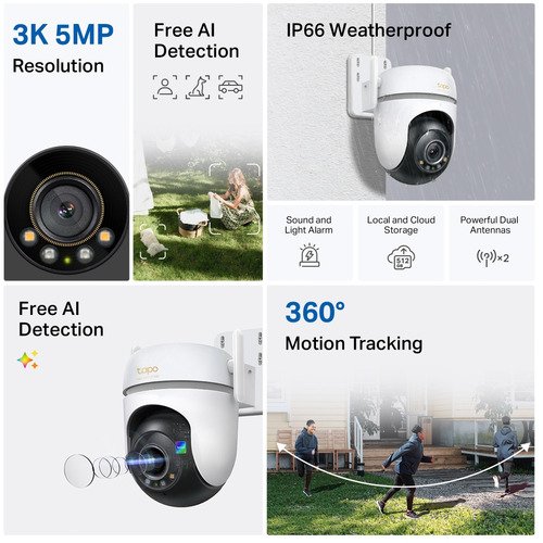 TP-Link TC43 Outdoor Security WiFi Cam - 5