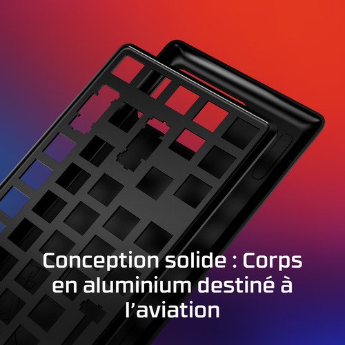 HyperX Alloy Origins Azerty Rouge - 6