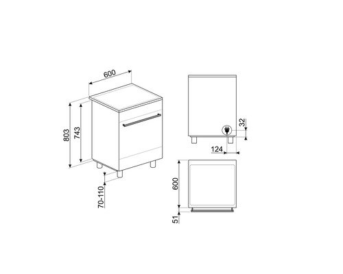 Smeg Fornuis C6IMXT2 - 10
