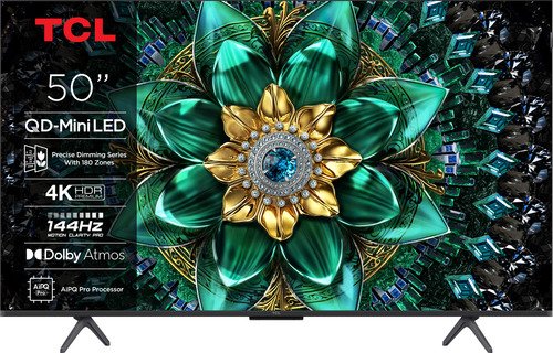 TCL QD-MiniLED 50Q6C (2025) + Soundbar - 2