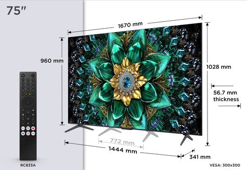 TCL QD-MiniLED 75Q6C + Barre de son - 20