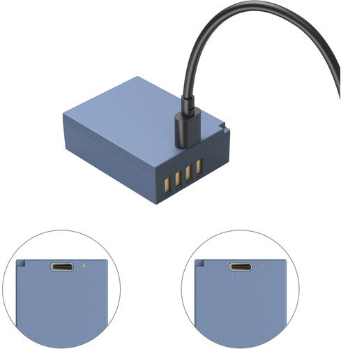 SmallRig 5062 USB-C Rechargeable Camera Battery NP-W126S - 3
