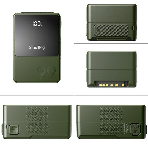 SmallRig VB99 Mini V Mount Battery (Green) 4930 - 5