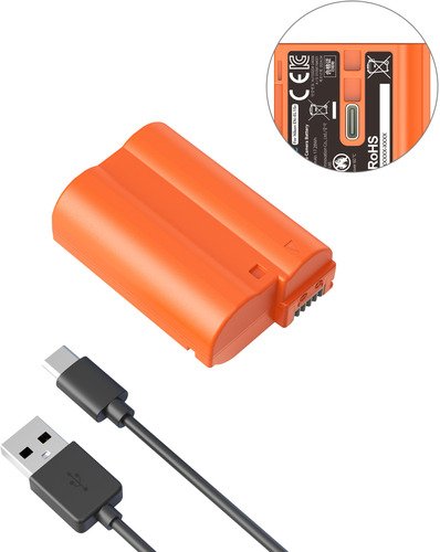 SmallRig 4966 EN-EL15c USB-C Rechargeable Camera Battery - 2