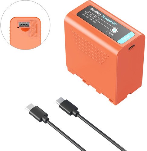 SmallRig 4972 NP-F970 USB-C Rechargeable Camera Battery - 2