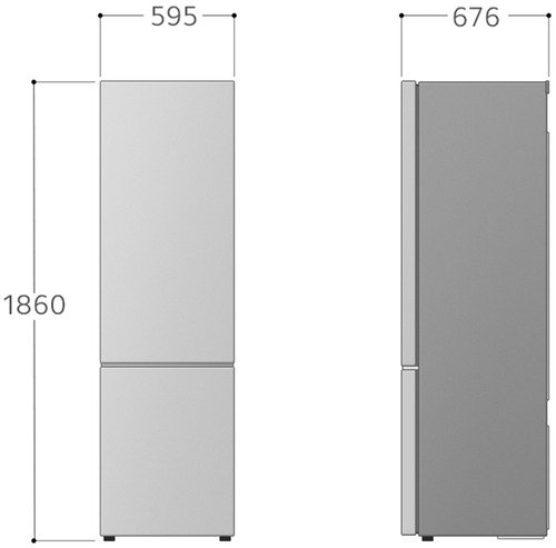 LG Frigo/Congélateur GBG5160CEV - 4