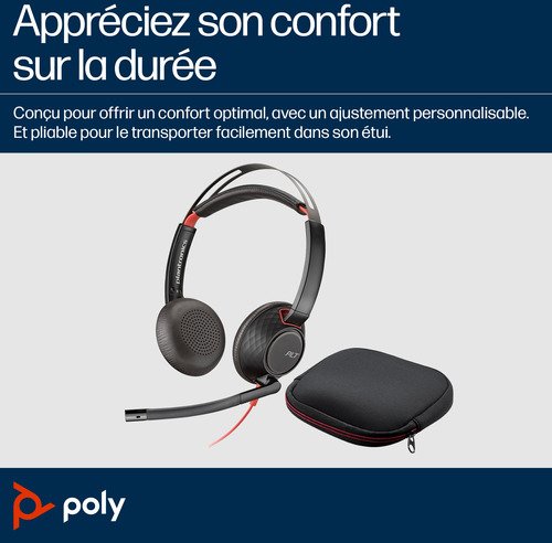 Poly Blackwire 5220 Stereo USB-C Headset - 4