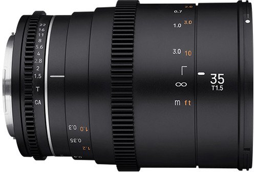 Samyang VDSLR 35mm T1.5 MkII Canon RF - 4