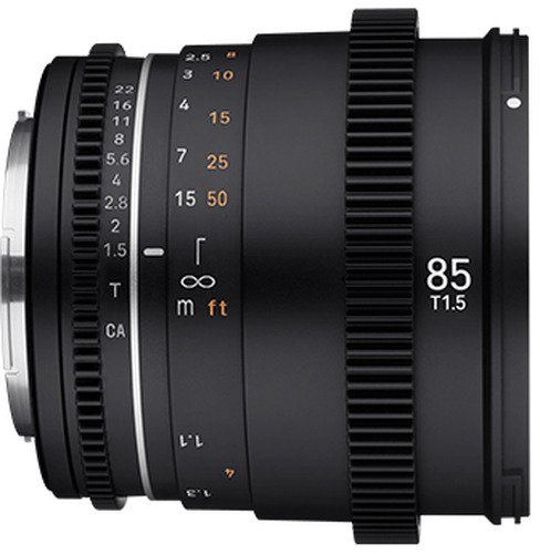 Samyang VDSLR 85mm T1.5 MkII Canon RF - 4
