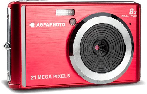 Agfa Camera Zoom Digital x8 Li-ion Battery Red - 1