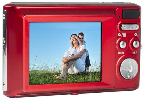 Agfa Camera Zoom Digital x8 Li-ion Battery Red - 2