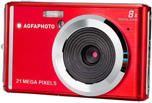 Agfa Camera Zoom Digital x8 Li-ion Battery Red - 4