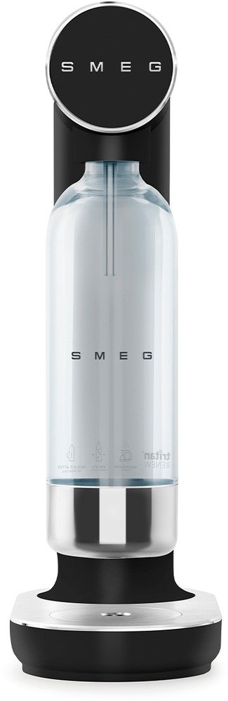 Smeg Bruiswatertoestel SKC01BLM - Zwart | Sodamakers | 8017709347512