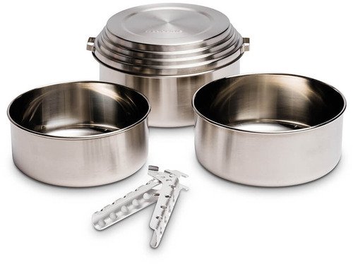 Solo Stove set de 3 marmites pour Campfire en inox - 1