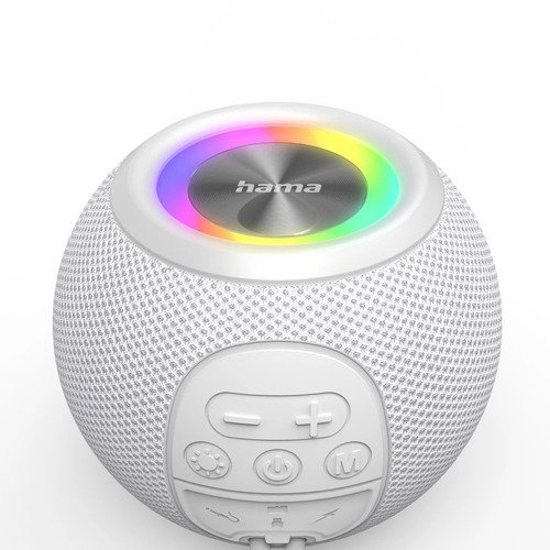 Hama Ball Shape Speaker Blanc - 3