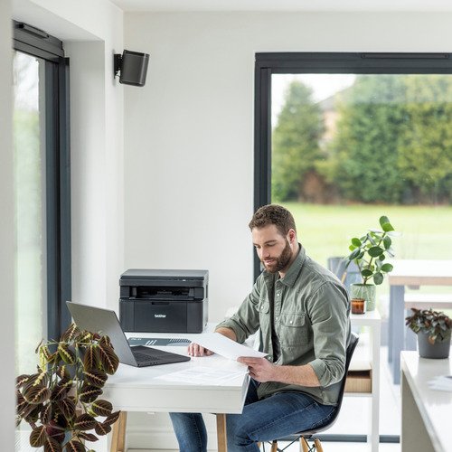 Brother All-in-One Mono Laser Printer DCP-L1640W - 5
