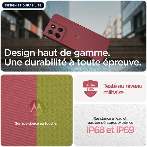 Motorola Moto G86 5G Chrysanthemum Red - 6