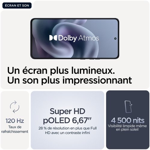 Motorola Moto G86 5G Spellbound Gray - 7