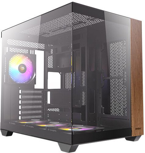 Antec Case CX Series CX800 Wood ARGB Zwart - 1