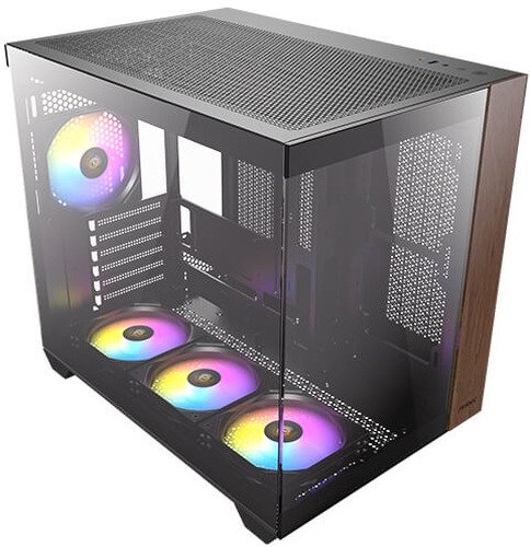Antec Case CX Series CX800 Wood ARGB Zwart - 10