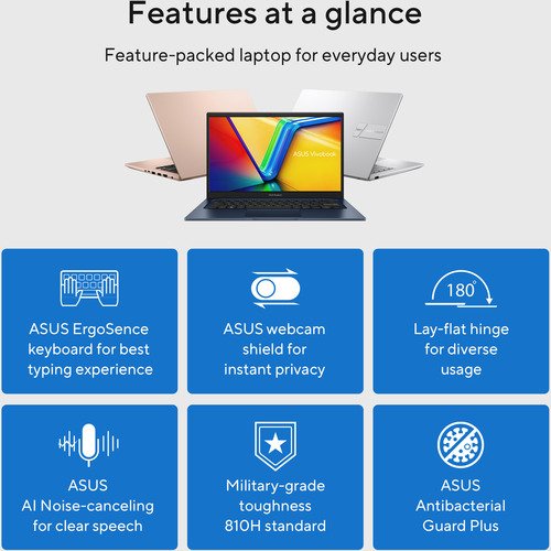 Asus VivoBook 14X1404VA-EB1202W-BE - 18
