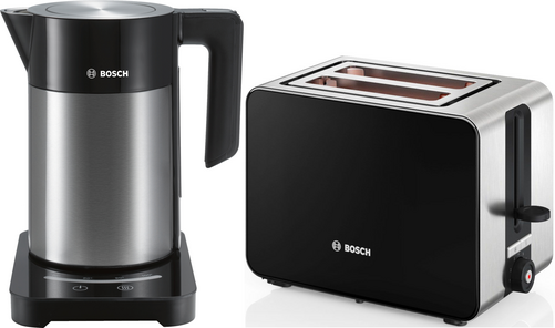 Bosch RVS Waterkoker + Broodrooster - 1