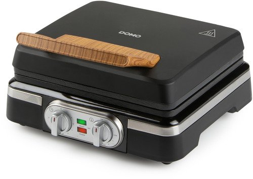 Domo Wafelijzer Inky Black DO9281W - 1