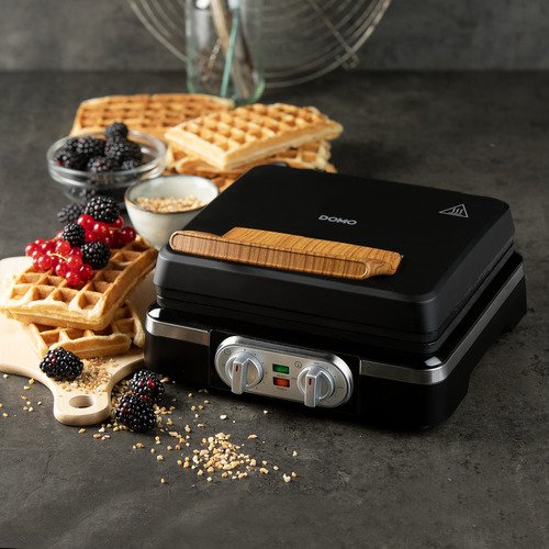 Domo Wafelijzer Inky Black DO9281W - 17