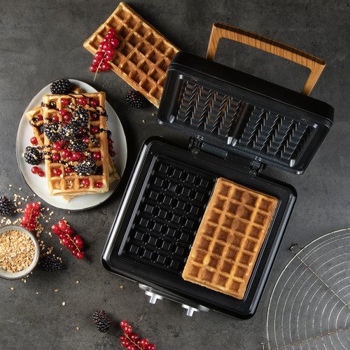 Domo Wafelijzer Inky Black DO9281W - 19