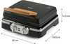 Domo Wafelijzer Inky Black DO9281W - 11