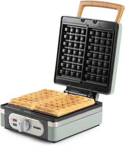 Domo Wafelijzer Sage Green DO9273W - 3