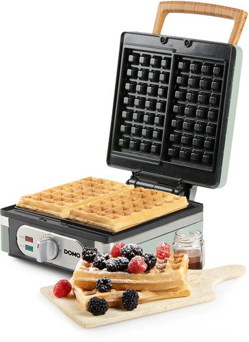 Domo Wafelijzer Sage Green DO9273W - 5