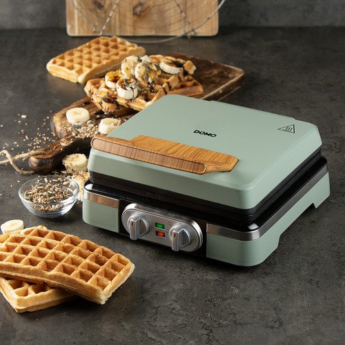 Domo Wafelijzer Sage Green DO9279W - 17